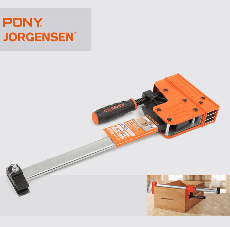 美国PONY 木工夹平行夹 重型F夹拼板夹固定夹具可扩张橱柜大师