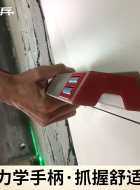 沙场兵墙面找平神器贴砖拉槽找平器瓷砖大板铺贴锯齿抹泥刀工具