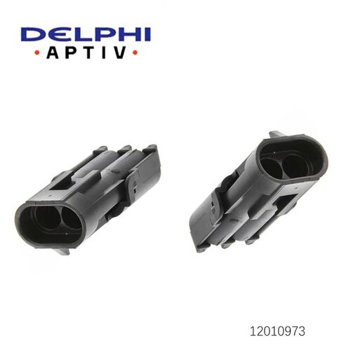 12010973 DELPHI/德尔福安波福 连接器 2孔 插头 外壳 原装