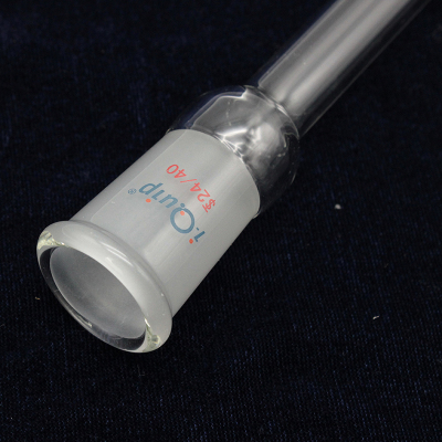 芯硅谷层析柱 C3555 具砂板闪式层析柱,带内磨口和四氟节门 玻璃
