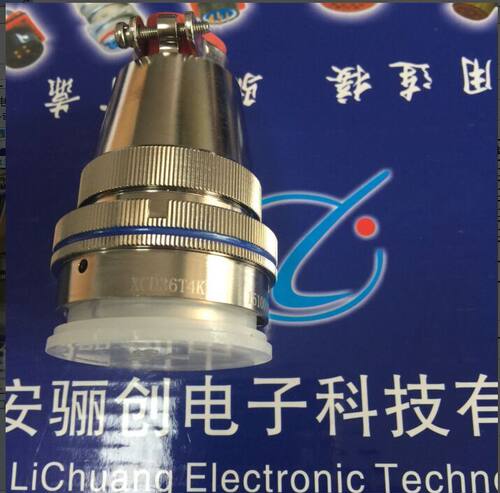 XCD圆形电连接器航空插头XCD36T4K1P1 XCD36F4Z1P1  4芯接插件