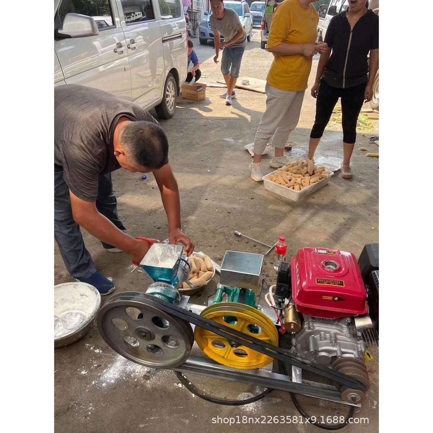 龙口 多功能膨化机 大型3号弯管膨化机 小型杂粮爆谷机爆米花