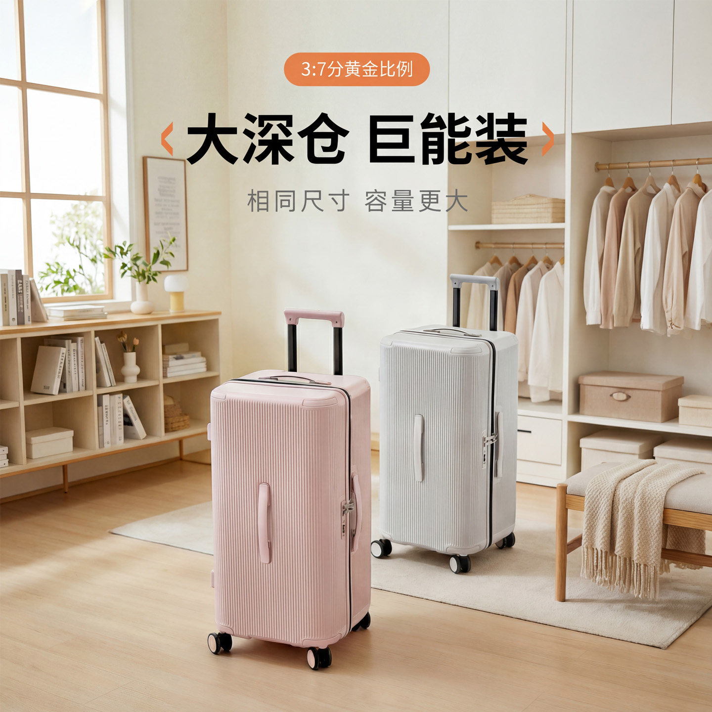 出口日本超轻行李箱旅行箱男女生26寸登机密码箱30寸大容量拉杆箱,箱包皮具/热销女包/男包,旅行箱,淘宝优惠券,粉丝福利购,淘宝优惠卷