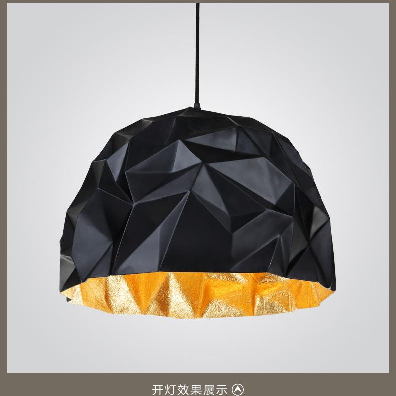 北欧复古工业风吊灯创意个性餐厅简约现代艺术吧台咖啡厅单头吊灯