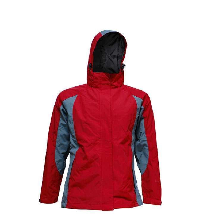 雷克兰 851290 BR207-M 户外防寒服防尘防风防寒服透气保暖红黑色