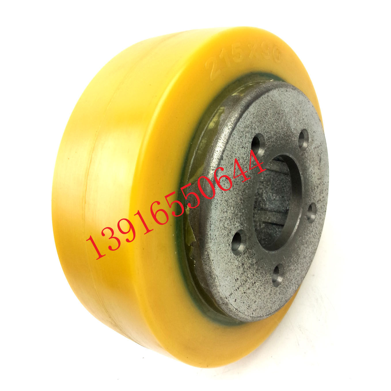 电动叉车轮子搬易通BT电动搬运车堆高车驱动轮215*75/90主动轮