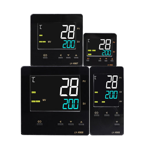 高精度数显温控仪电子PID温控表LCD液晶控温器短壳智能温度控制器