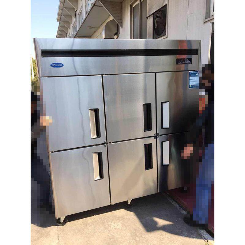 厂家银都QBL6132六门商用酒店厨房冰箱食堂后厨冰柜设备