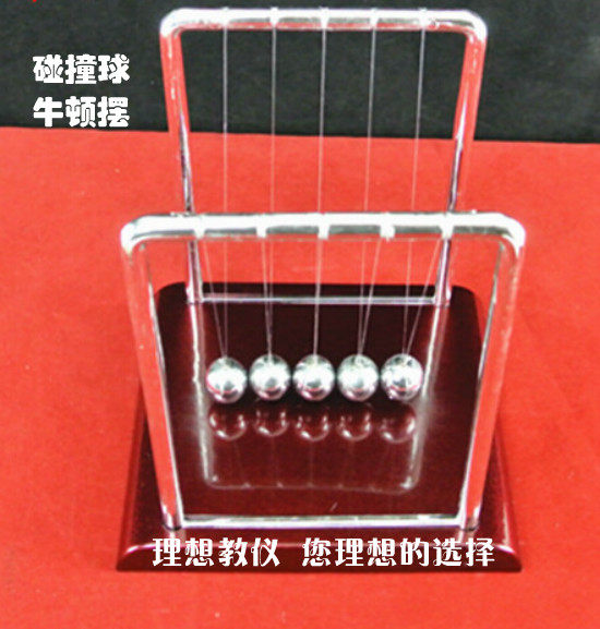碰撞球 5球 五摆球 牛顿摆球 动量冲量实验 能量守恒 物理 教学