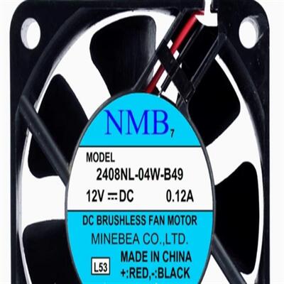 原装 NMB 2408NL-04W-B49/B40/B30/B29/B20/B10 6020 12V散热风扇