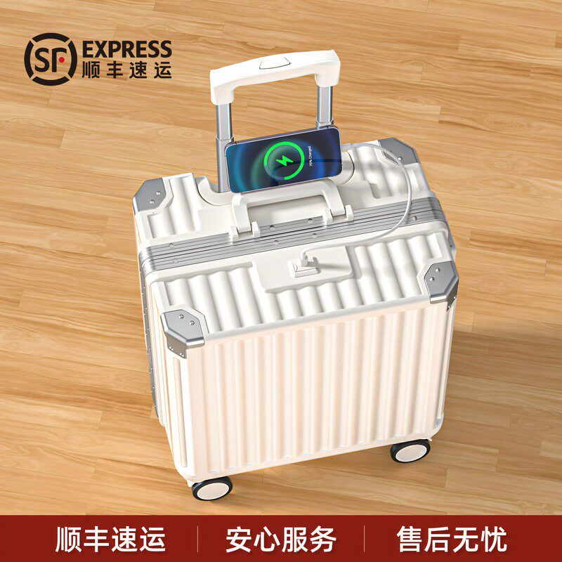登机行李箱小型20寸18可上飞机女短途旅行拉杆密码皮箱子2026新款