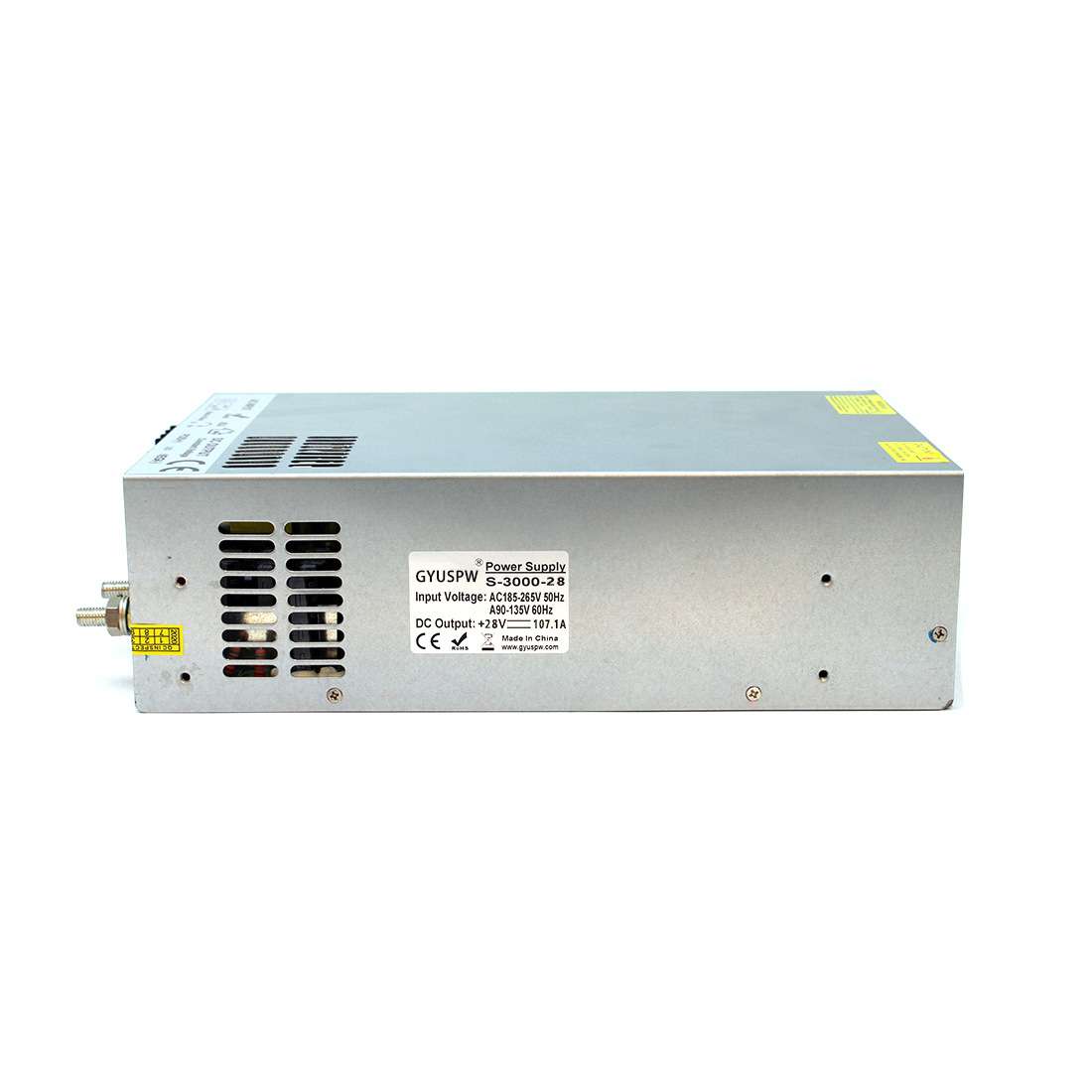 AC110-220V转DC28V水泵气泵机壳型开关电源28V3000W直流稳压电源