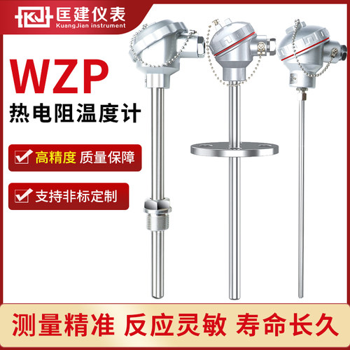 WZP-130/230PT100热电阻温度传感器-20+400高温温度计测温仪