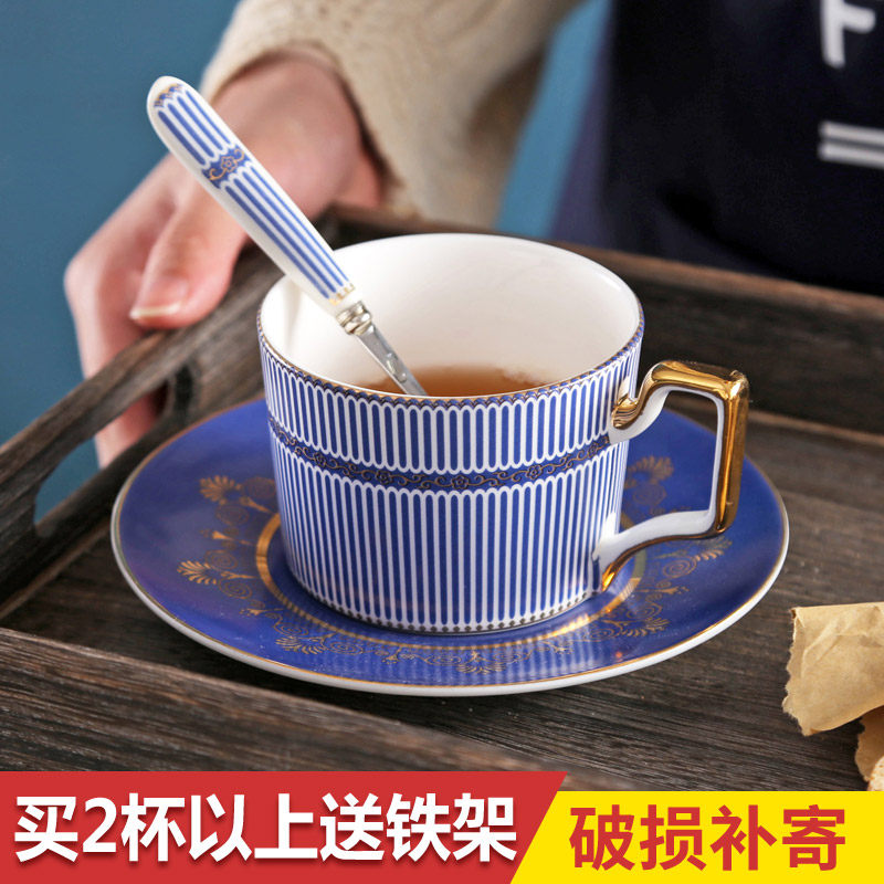 欧式骨瓷咖啡杯陶瓷杯套具高档创意家用咖啡杯碟套装下午茶水杯子