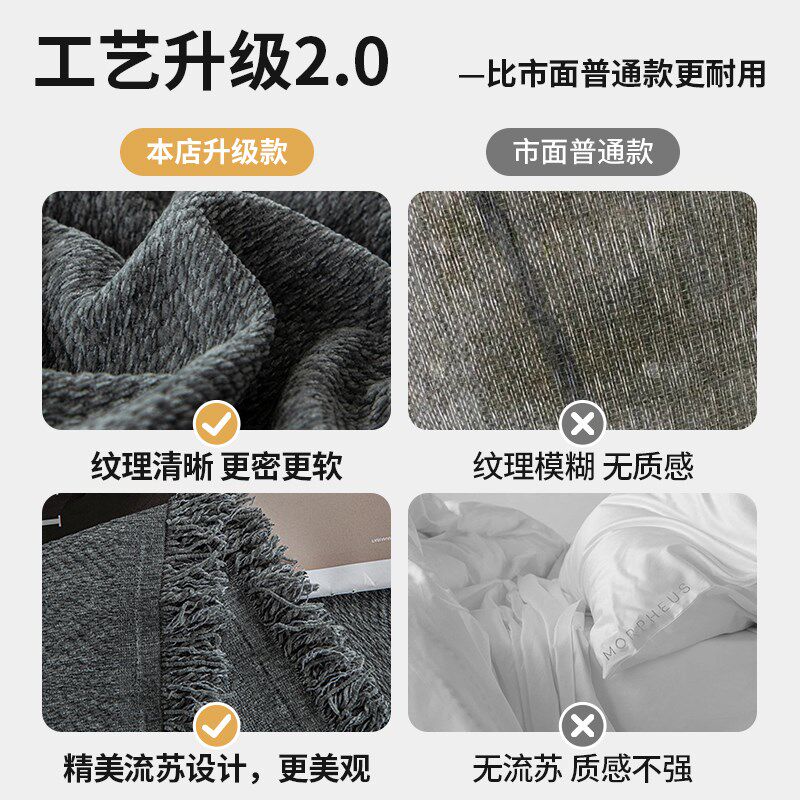 加大加宽沙发盖布巾一整张全盖四季通用2026新款高端沙发套罩垫子