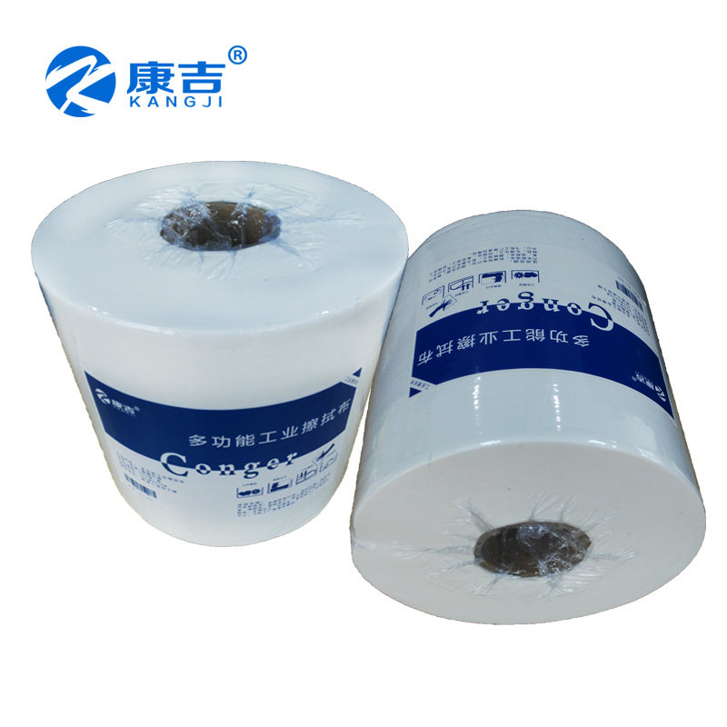康吉白色工业擦拭布吸尘纸除尘布粘尘布吸油纸无纺布无尘布擦拭纸