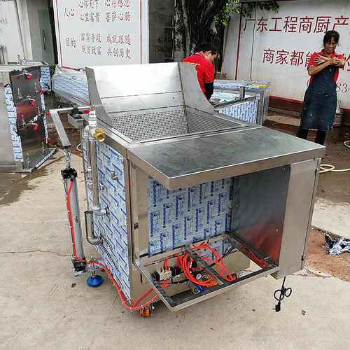 手动自动一体商用翻斗煮面炉蒸汽炉面条加工煮面设备大型煮面机可