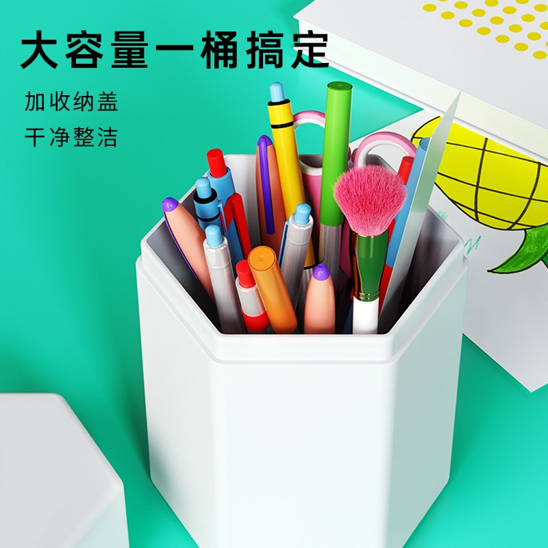 GROBES格罗贝斯 儿童洞洞蜡笔冰激凌蜡笔专属收纳盒