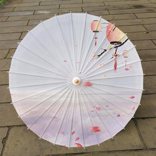 油纸伞女古风防雨防晒实用复古古典江南舞蹈传统装饰道具伞汉服伞