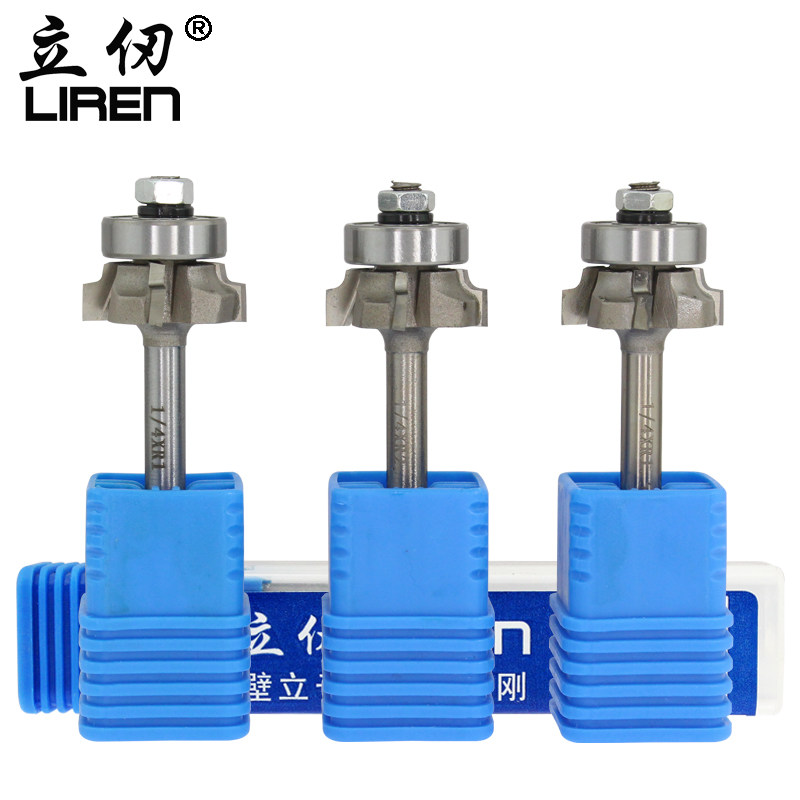 立仞四齿封边刀/封边条修边刀 木工修边机圆角刀手提封边刀 R1-R3