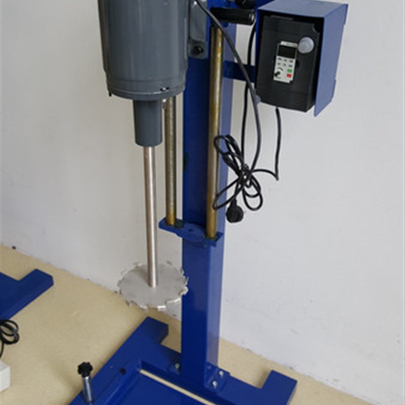 厂家直销1.1KW高速分散机1100W大功率变频分散机涂料搅拌多用机
