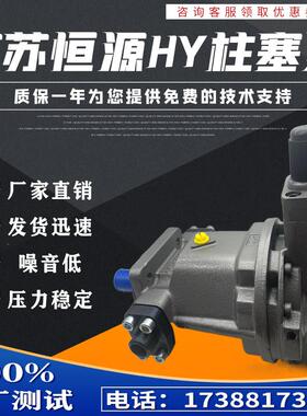 恒源液压HY250/160/125/107/80/63/40/25/16/10Y-RP/LP轴向柱塞泵