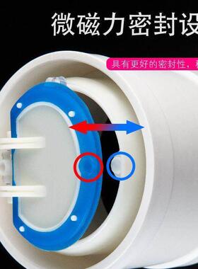 75/110PVC排水管止回阀防臭防反水止逆阀化妆室下水管道止逆阀