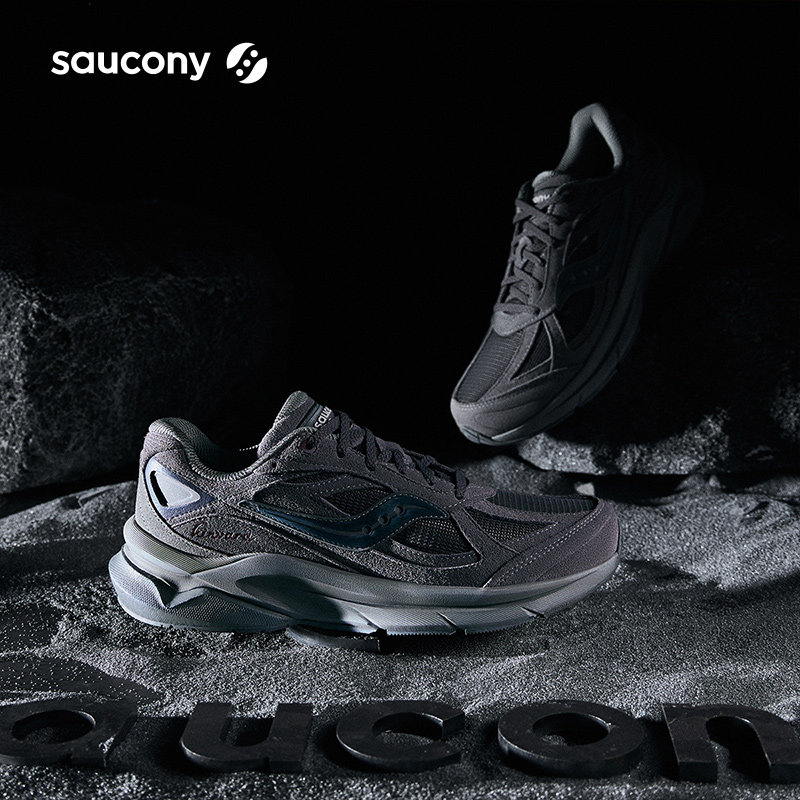 Saucony索康尼KINVARA PWR复古潮流低帮舒适缓震耐
