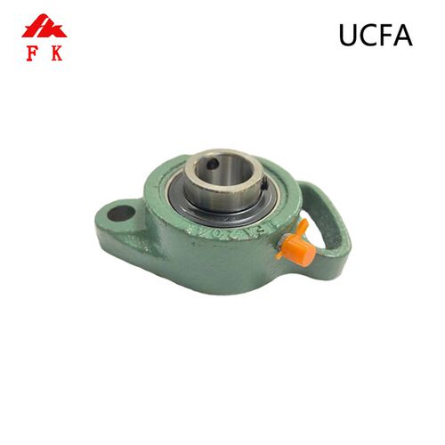 FK/泛科带可调菱形座顶丝锁紧UCFA201 UCFA202 UCFA203外球面轴承