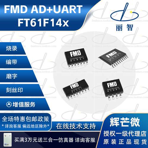 FT61F141 FT61F142 FMD辉芒原装 FT61F14x系列 FT61F145 FT61F143