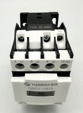 正品天水213 23 Gsc1 (Cjx4-D)-1810交流接触器取代Lc1D183。A65