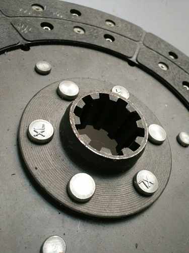 130离合片农用车小铲车小装载机离合片130离合器片摩擦片255mm