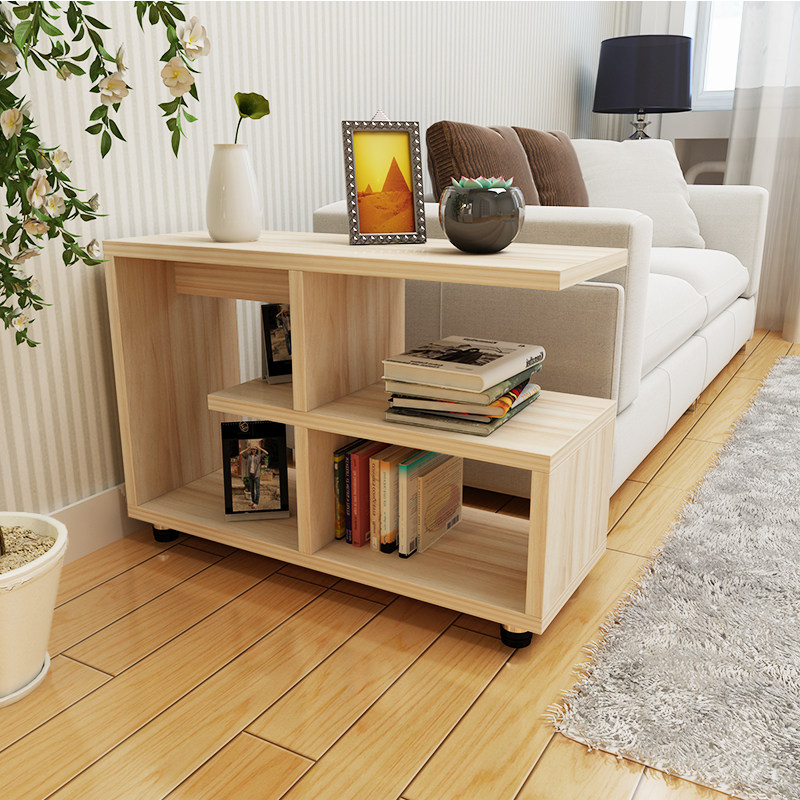 沙发边柜沙发边桌小茶几多功能小边几角几客厅扶手柜可移动边角柜
