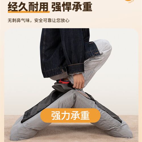 床上靠背椅懒人沙发榻榻米座椅大学生宿舍床上沙发椅子窝窝椅坐垫