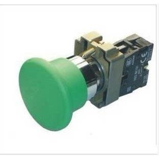 正品XB2-BC31施耐德22mm蘑菇头BC42蘑菇头自复位启动按钮开关红绿