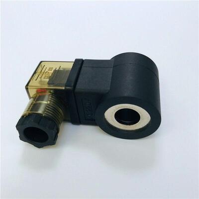 尾板升降机液压升降螺纹插装阀线圈 内孔13 高度37 AC220V DC24V