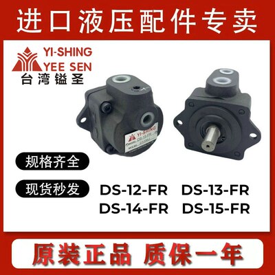 DS-13-FR台湾镒圣DS-14-FR原装YI-SHING/YEESEN叶片泵DS-12/15-FR