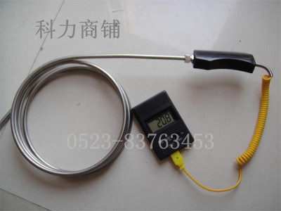 热电偶监视器铠装热电偶WRNK-187/104M手持式大手柄 耐高温1100度