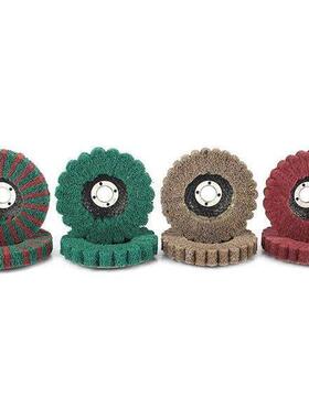 8PC4寸纤维轮打磨轮 抛光轮
