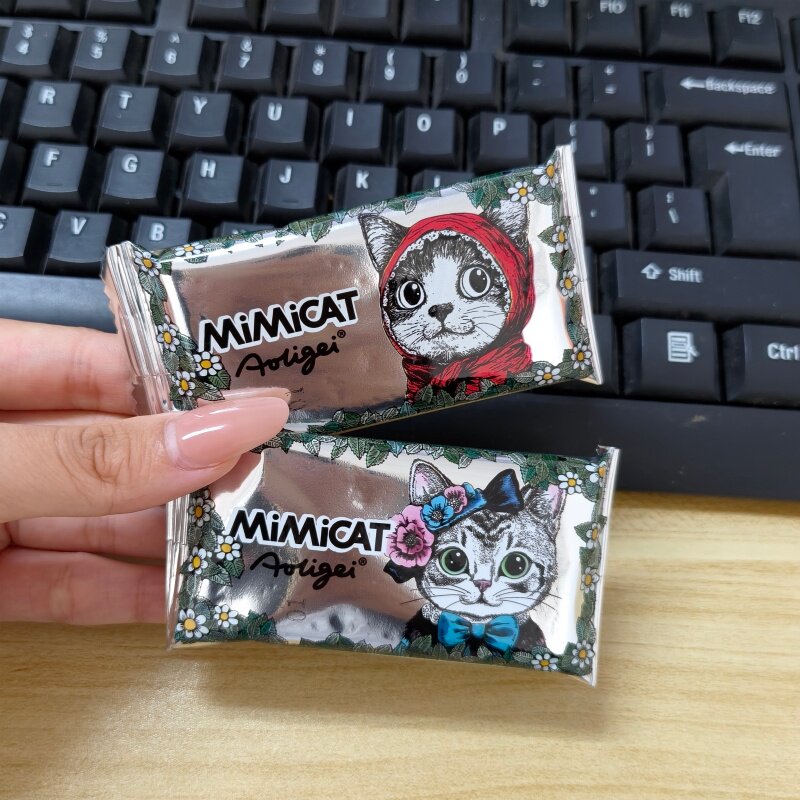 黄油猫酪饼芝士咖啡饼干独立装薄脆小猫曲奇鸡蛋香水柠檬饼干