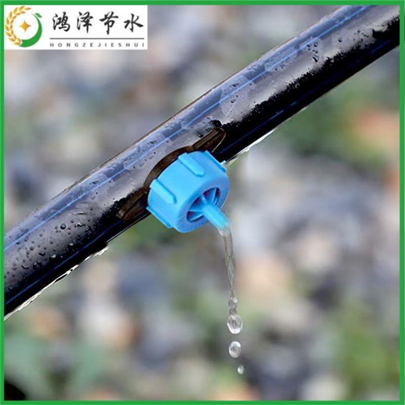 压力补偿滴头1000个 2/4/8L 园艺果树花园盆栽阳台滴灌微喷稳流器