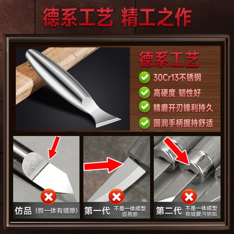 手工雕刻刀套装硬木美工修边削木学生专用雕刻工具木工木雕雕刻刀