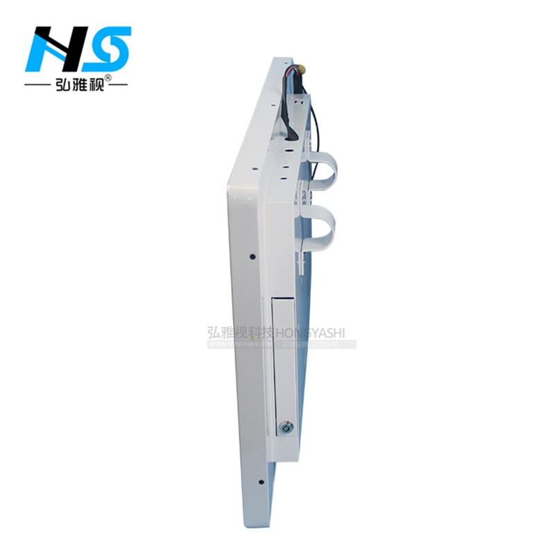 客安达17/19/22寸背挂车载显示器 车用手机同屏 公交车液晶广告机