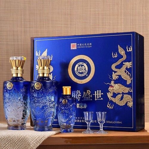 顺丰马年吉祥C08龙腾盛世白水杜康纯粮固态52度送礼送长辈春节礼