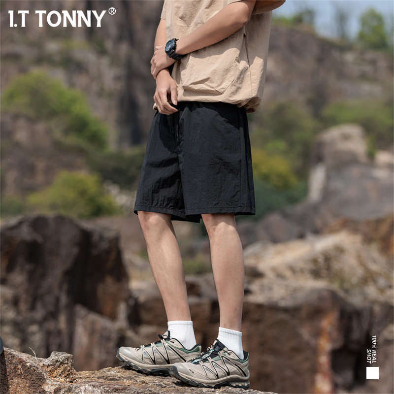 潮牌I.T TONNY夏季男士宽松休闲短裤潮牌百搭五分裤潮流裤子XL