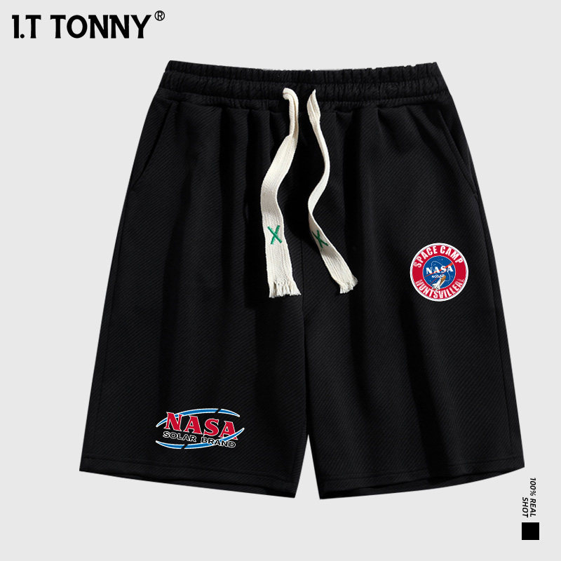潮牌I.T TONNY官方男士运动五分短裤夏季户外登山休闲运动裤DS
