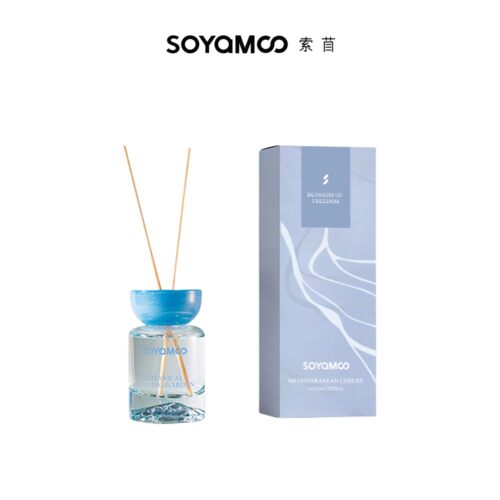 SOYAMOO浪屿听风卧室扩香索苜沉檀幽韵西苔香薰天然植物无火香薰
