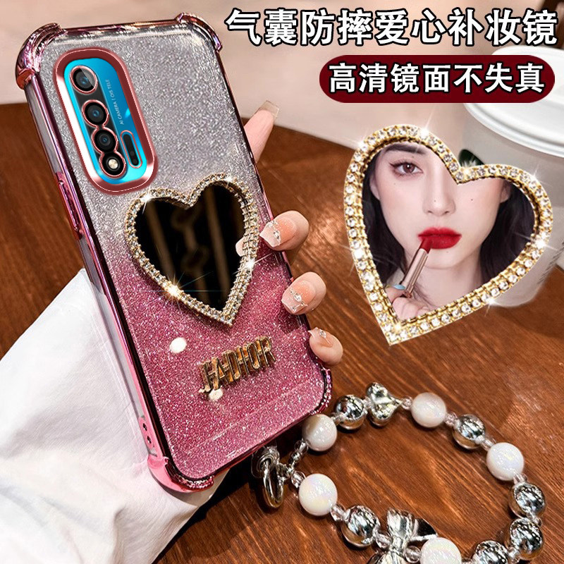 适用华为nova6手机壳nove6保护套硅胶5g版镜头全包WLZ一AN00气囊防摔软4G镜子带钻AL10女65g新款note高级感潮