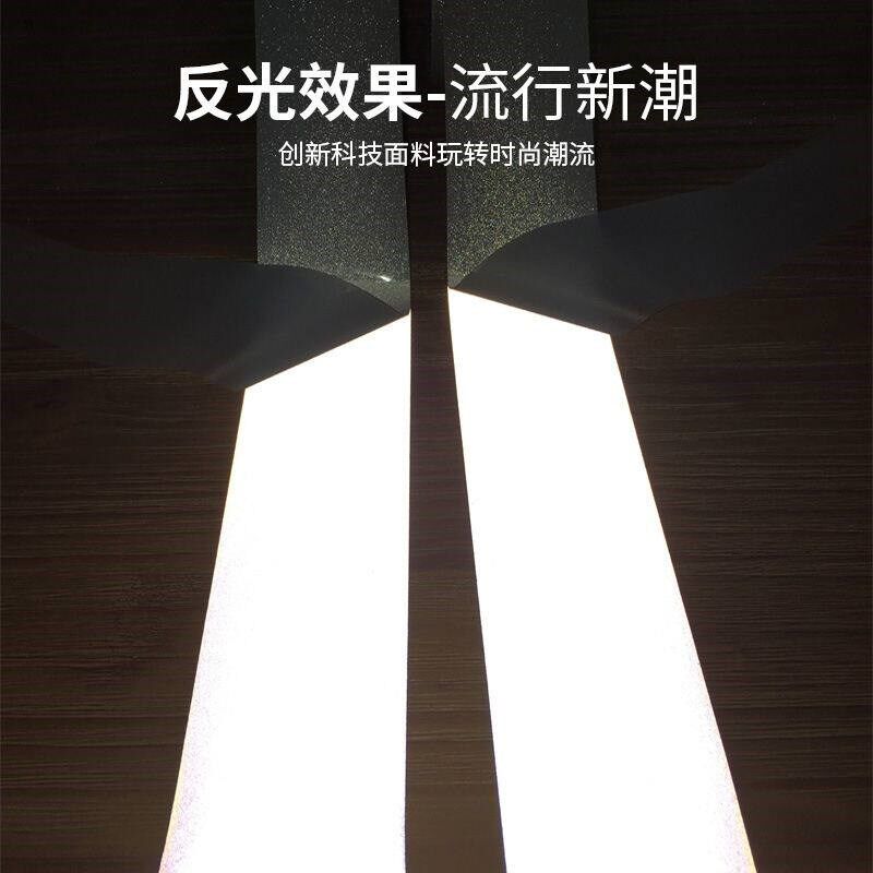 高亮自粘背胶反光条夜间电动车头盔安全警示反光贴DIY反光姓名牌