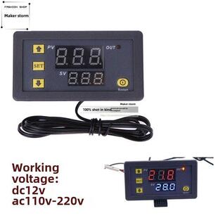 W3230高精度温度控制器数显温控器模块控温开关微型12V24V/AC220v